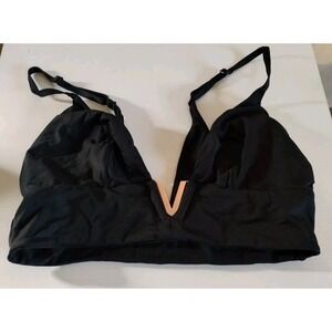 Victoria's Secret Bralette Gold Hardware Plunge Unpadded Small